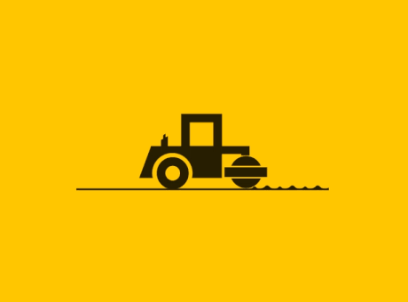 machine working